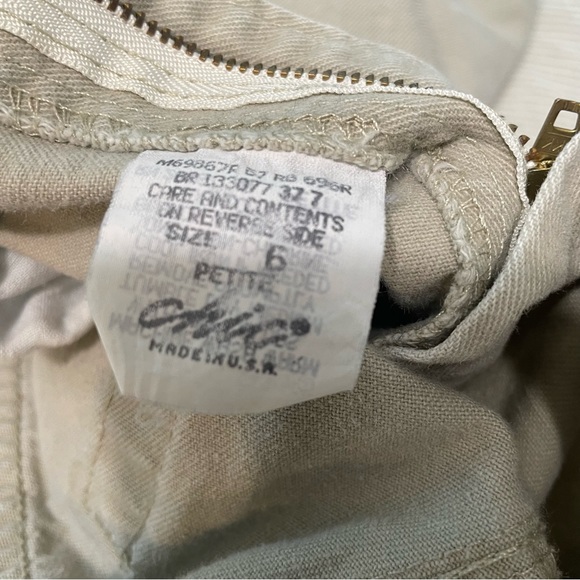 Khaki Pants Size 6 Petite - Picture 5 of 6